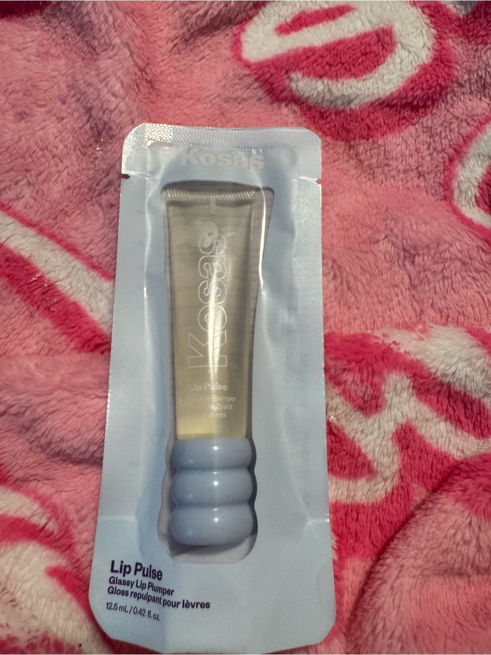 Kosas Lip Pulse Glassy Lip Plumper Clear New Sealed